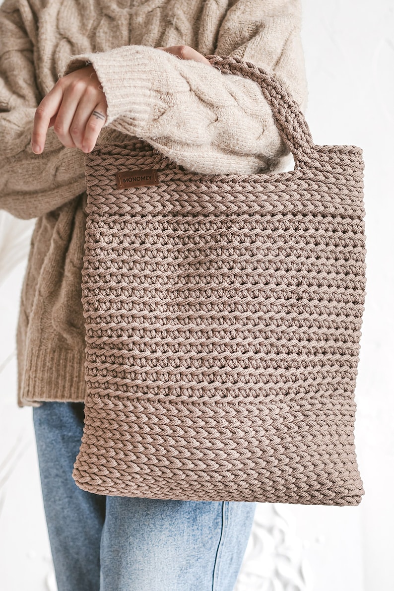 Crochet Bag Pattern Easy With VIDEO Tutorial Etsy