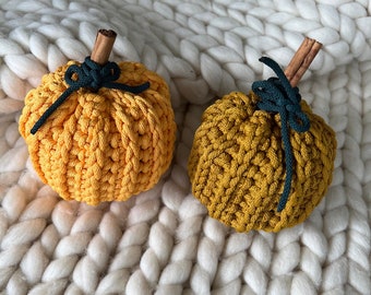 Crochet pumpkin pattern easy