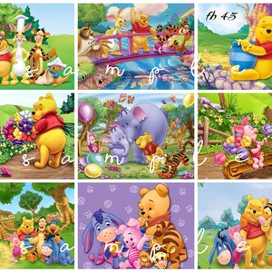 Winnie the Pooh - Pooh Honeypot Aqua by Disney from Springs Creative Fabric  - JAQS Fabrics