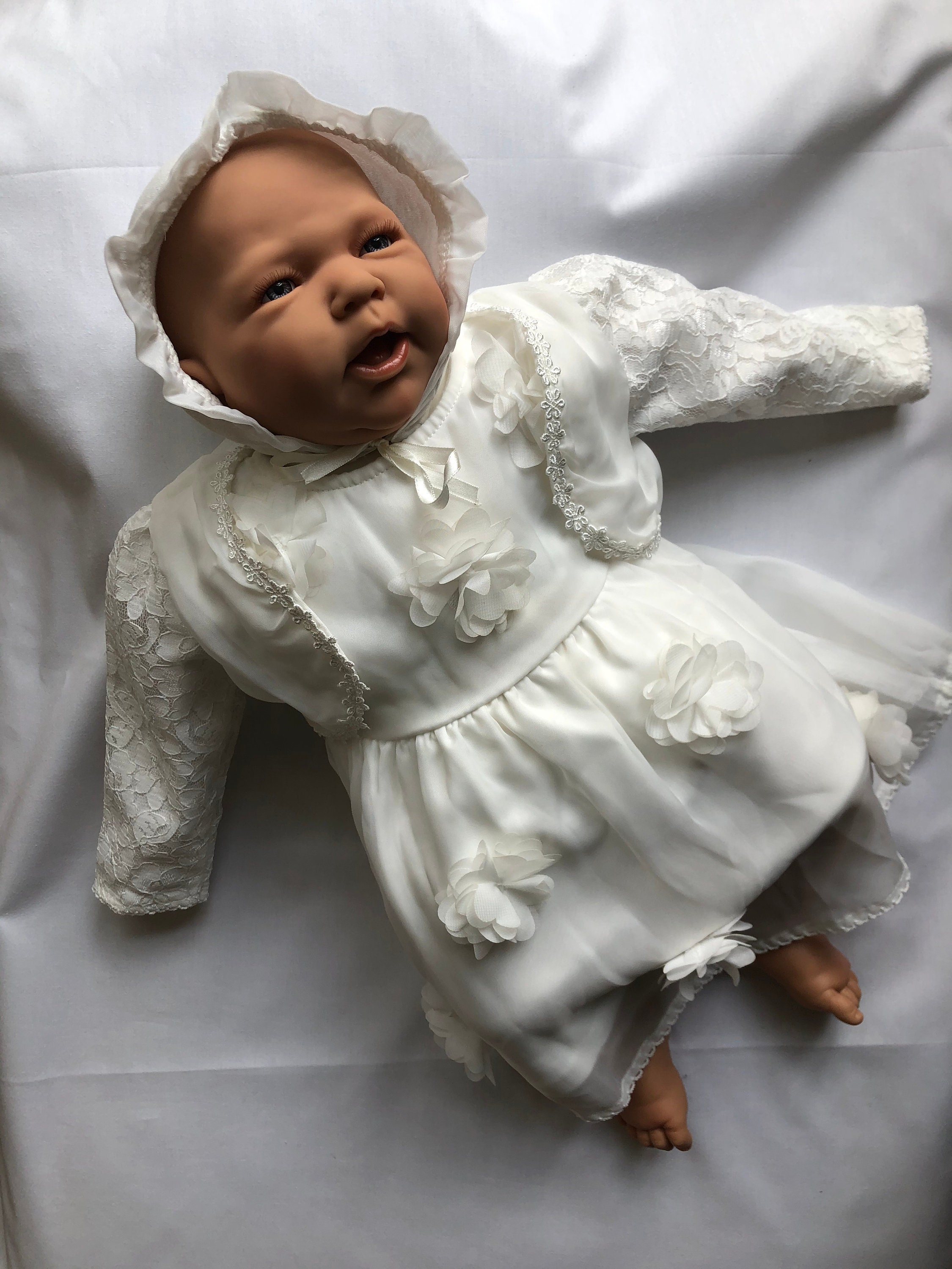 Baby jurk 2025 wit