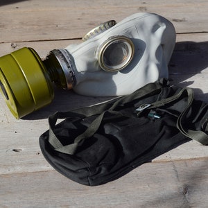 Gas mask GP-5 with filter, Military respiratory gas mask, Industrial gas mask, Army gas mask, Soviet gas mask, Dust mask, Face mask
