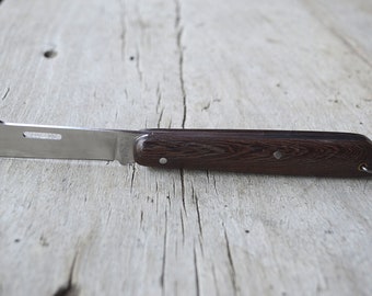 Handmade pocket knife, Folding knife, Wooden handle knife, Farmers knife, Camping knife, Crafting knife, Travelling knife, Tourist knife