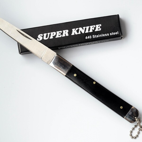 Coltello tascabile pieghevole Columbia, coltello da caccia e campeggio in acciaio inossidabile