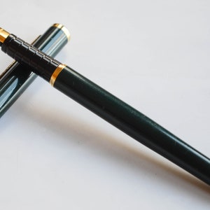 1970&#39;s GENIUS Vintage German Metal Fountain Pen, Old Luxury Fountain Pen, Business Pen, Office Supplies, Ink Pen, Made in Germany