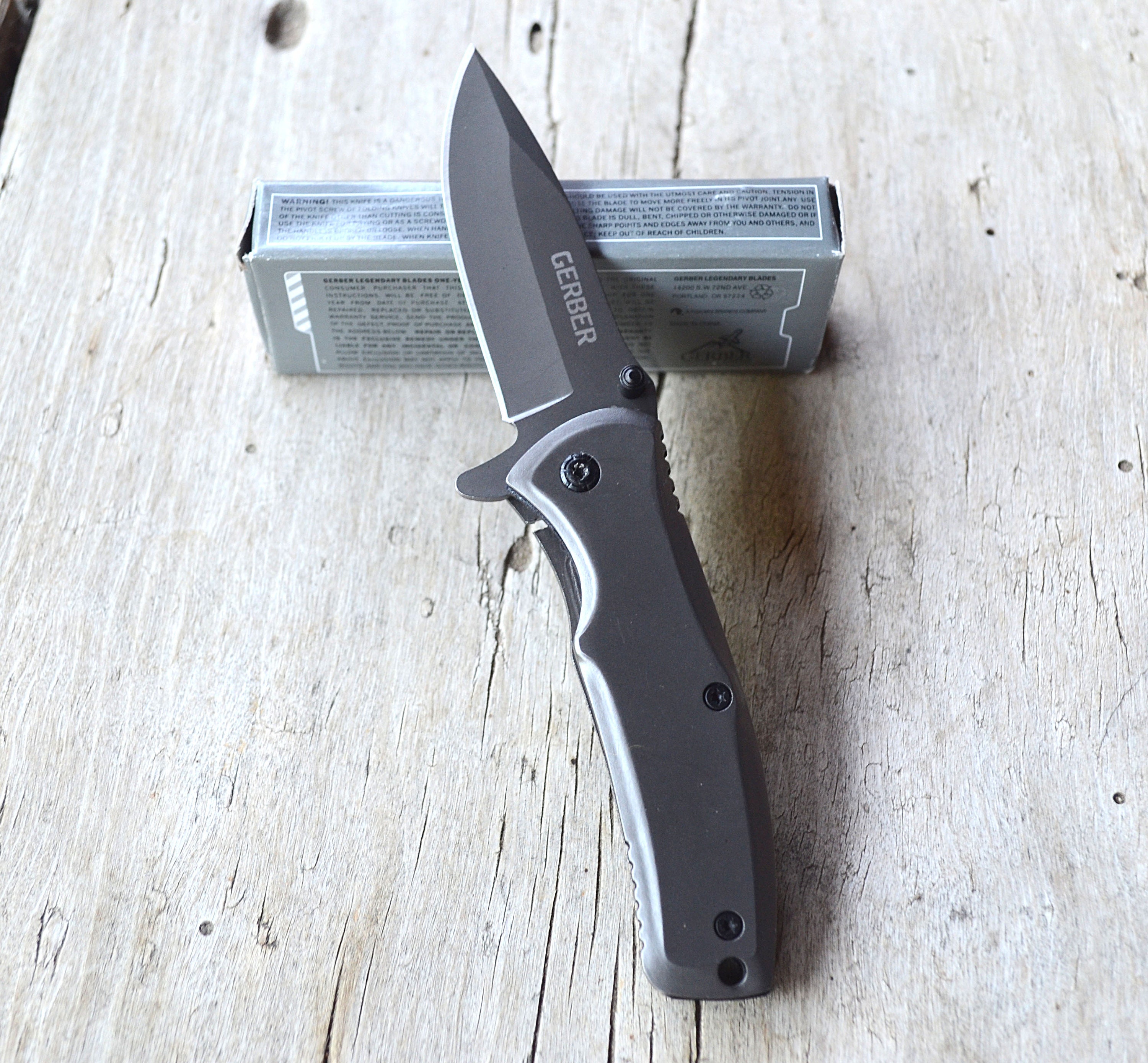 Small Folding Knife GERBER, Pocket Knife, Hunting Knife, Knife for  Traveling, Elegant Blade, Groomsmen Gift 
