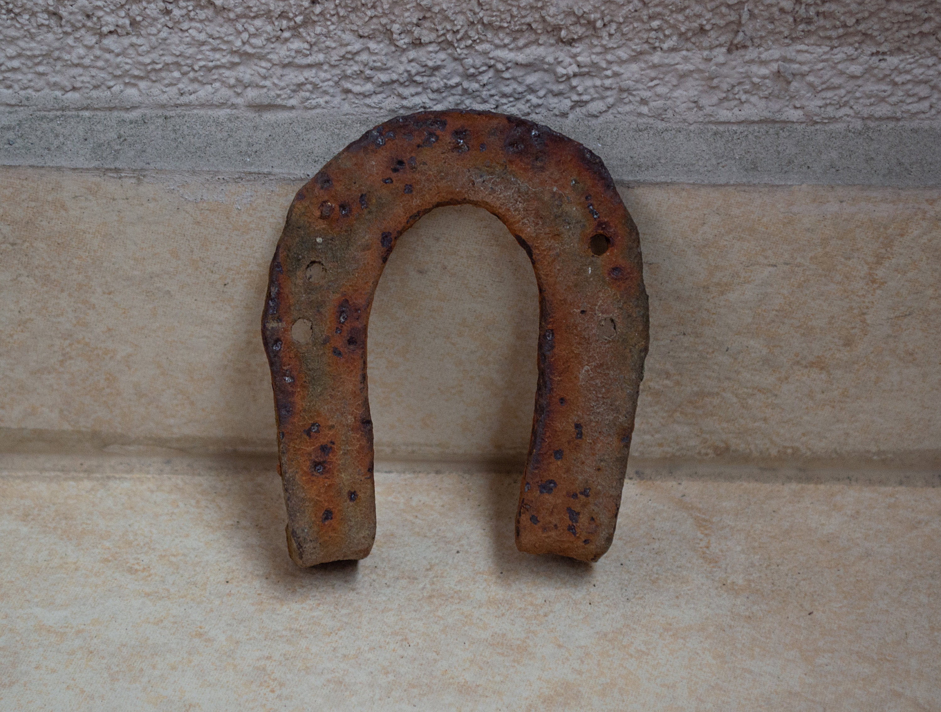 1930's Vintage horseshoe Rusty horseshoe Old horseshoe Etsy