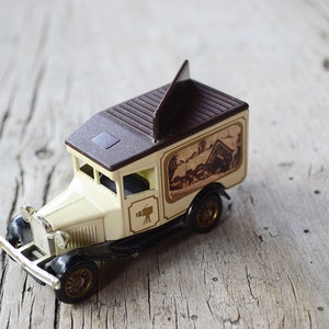 Vintage car toy, Promotional car toy, English car toy LLEDO PLC,  Children toy, Kids toy, Metal car toy, Die-cast truck, Advertising car toy