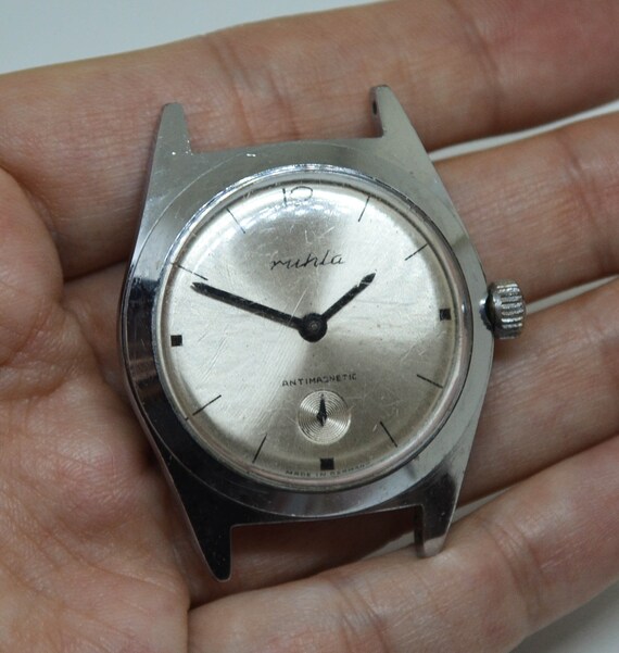 Montre Vintage Ruhla De Luxe Antimagnétique - Made In GDR Années 1970, Pour Homme