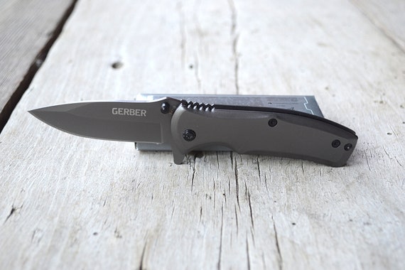 Piccolo Coltello pieghevole GERBER Coltello da tasca | Etsy
