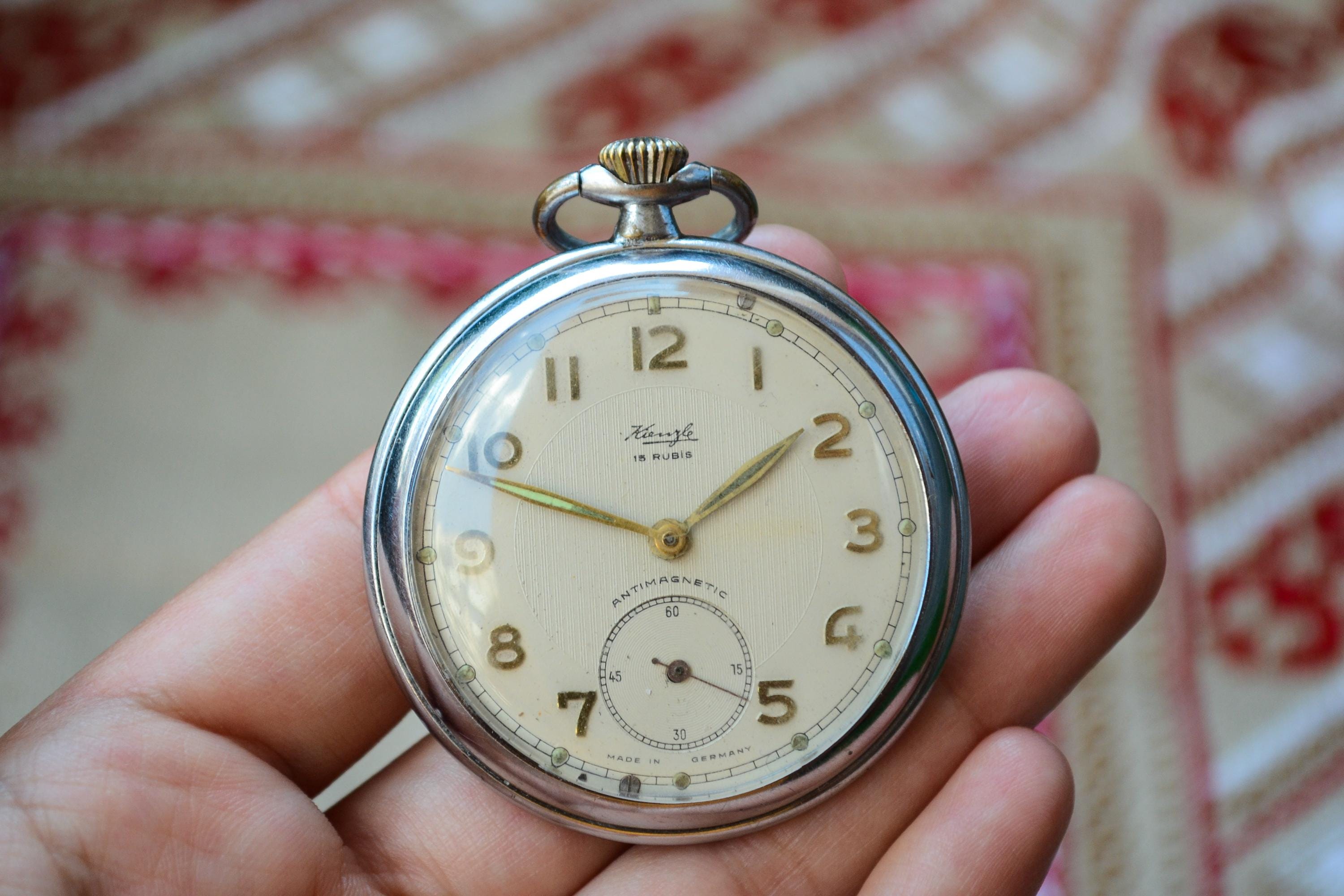 Antimagnetic pocket watch - Etsy 日本