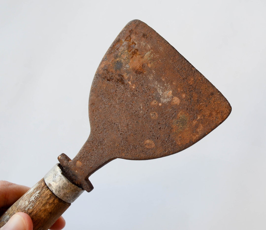 1920's Antique Wooden Chisel, Primitive Chisel, Chisel for Leather ...