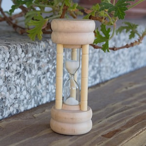 3 Minutes Hourglass, Sand Clock, Wooden Hourglass, Sand Timer, Old Sand clock, Handmade sand clock, Sand clock office decor