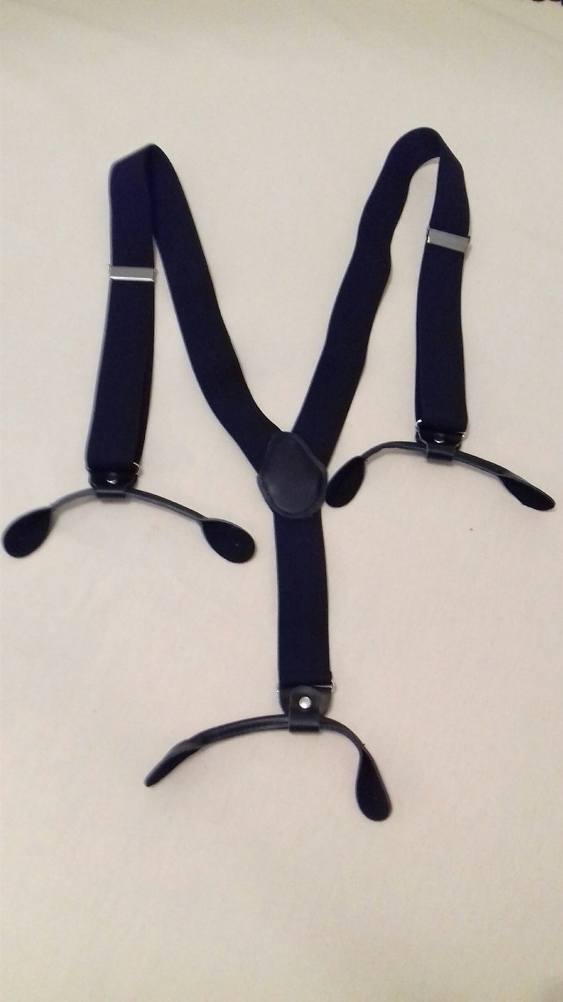 Suspender button straps