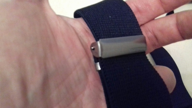Suspender button straps