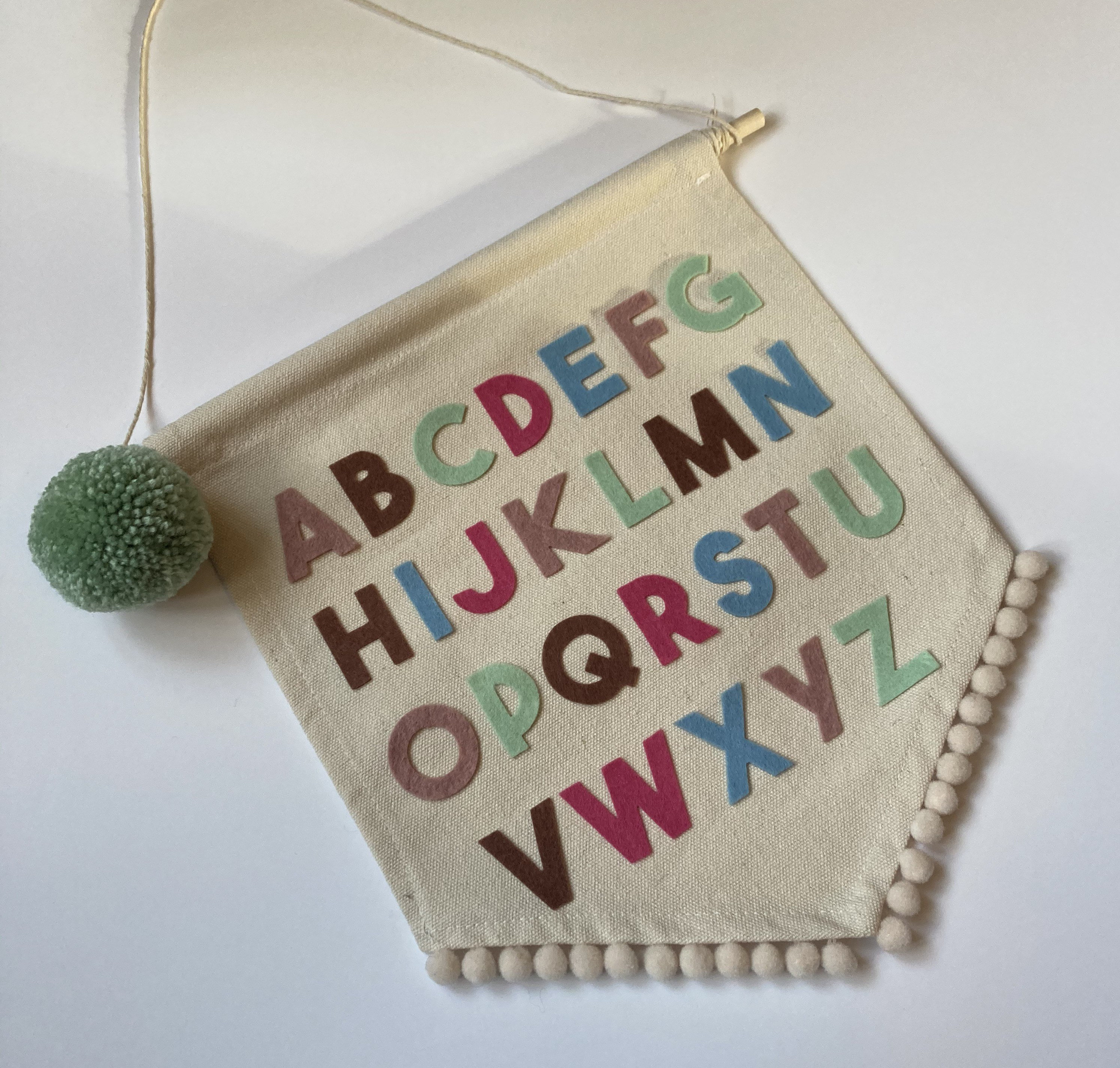 Personalised Alphabet Wall Hanging Kids room decor Wall Etsy