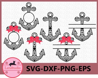 Download Mandala Anchor Svg Etsy