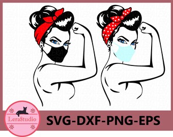 Rosie Riveter Svg Etsy