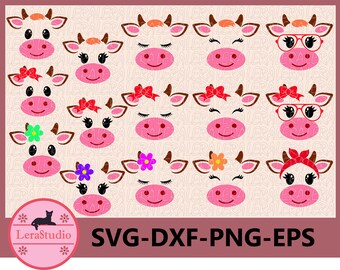 Download Cow Face Svg Etsy