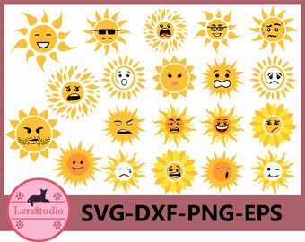 Sun Face Emoji Etsy Sun Face Emoji Etsy
