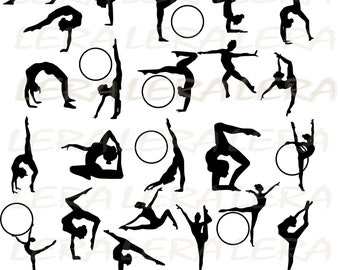 Download Gymnast Svg Etsy