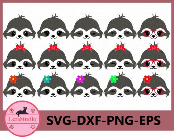 Download 60 Off Sloth Face Svg Animal Face Svg Cute Sloth Etsy PSD Mockup Templates