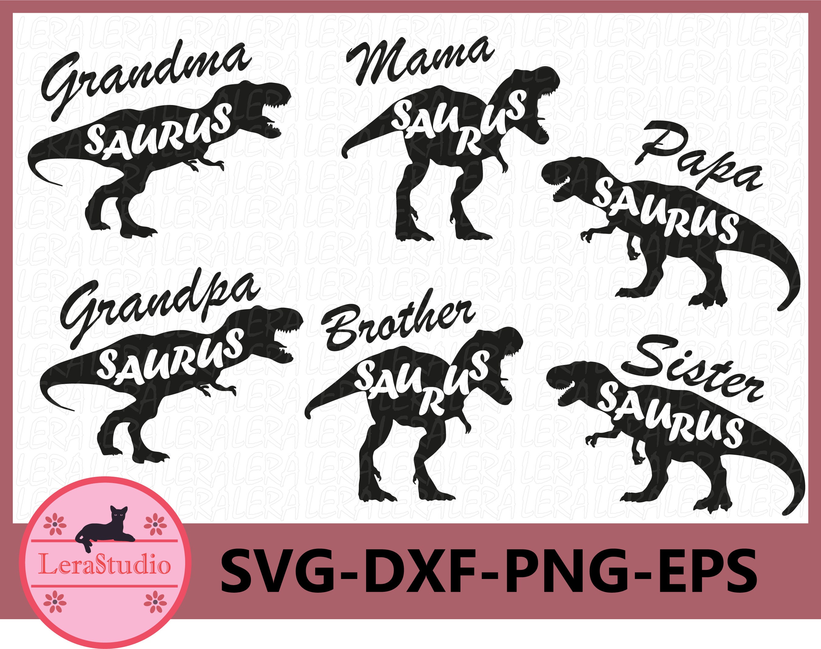 Download 60 Off Dinosaur Family Svg Dinosaurs Svg T Rex Dinosaur Etsy