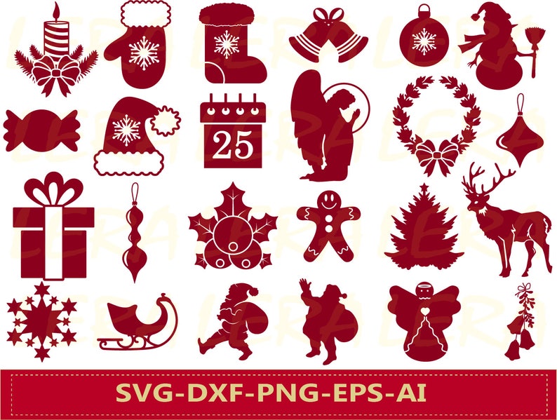 Download 60 % OFF Christmas Silhouette Christmas Svg Merry Christmas | Etsy