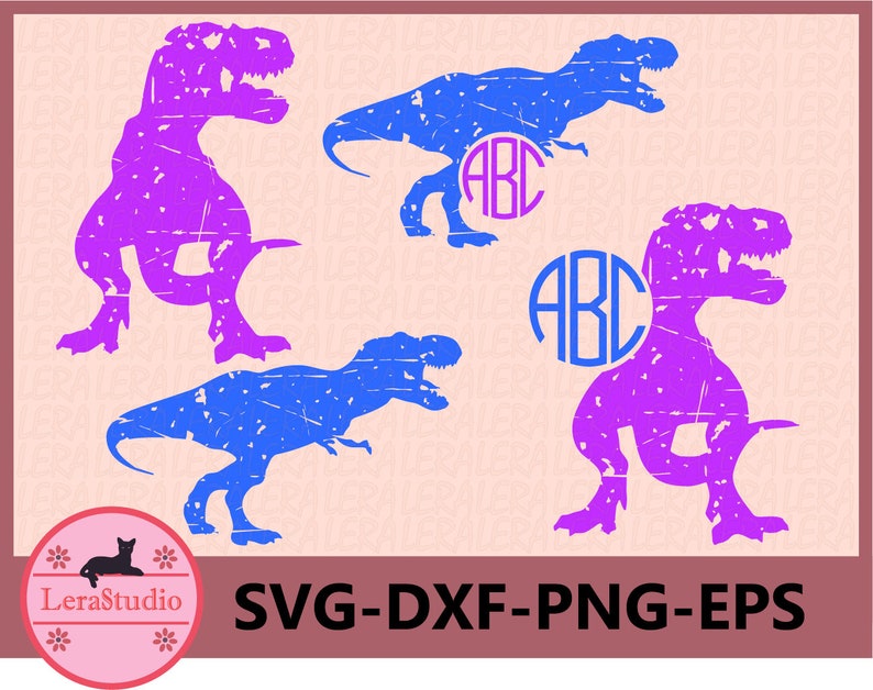 60 /% OFF svg dxf Dinosaur Silhouette png Tyrannosaurus Grunge SVG Clipart eps Monogram Svg Dinosaurs Grunge SVG Silhouette Files