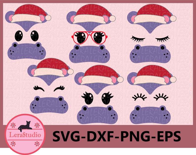 Download 60 % OFF Hippo SVG Hippo Eyelashes Face Svg Hippo ...
