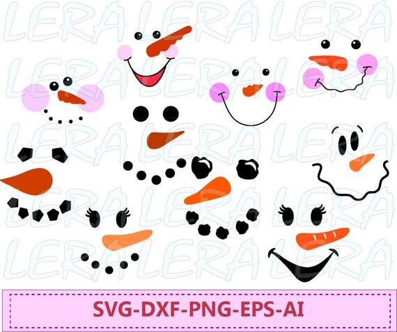 Download Free 60 Off Snowman Face Svg Christmas Snowman Christmas Face Etsy SVG DXF Cut File