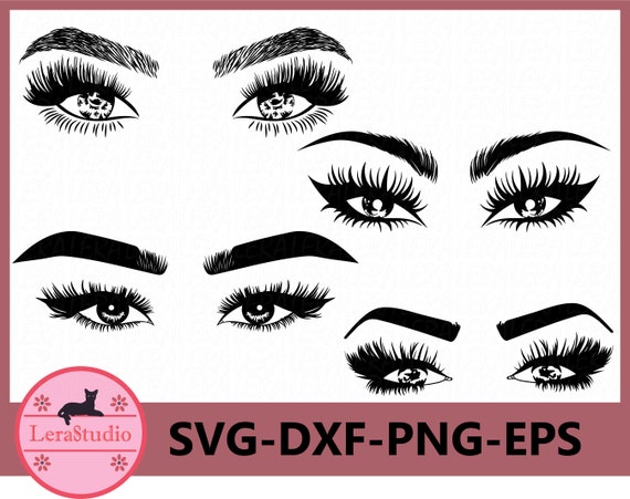 Download 60 Off Eyelashes Girl Svg Makeup Svg Eyes Svg T Shirt Etsy