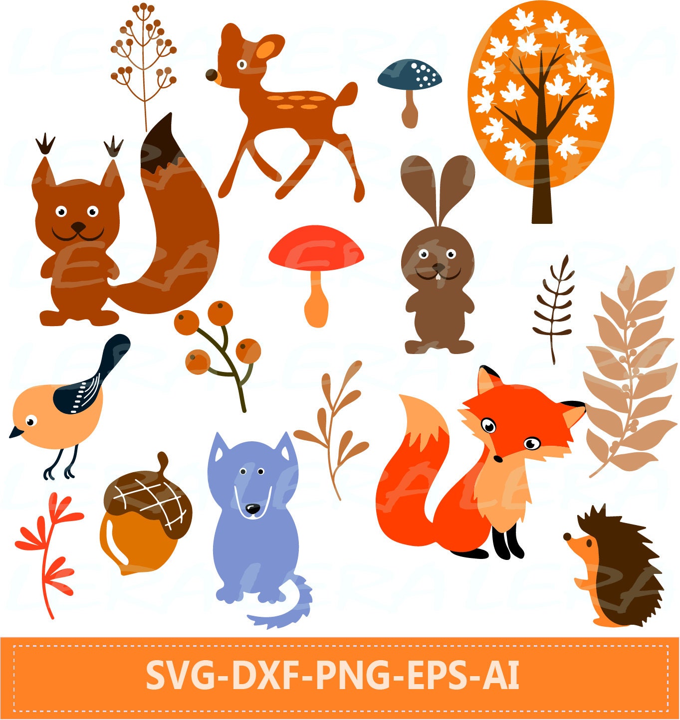 Download 60 % OFF Forest Animals Svg Woodland Animals Frames SVG | Etsy