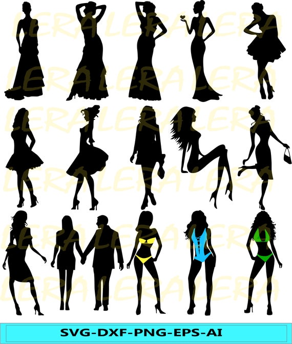 Download 60 Off Woman Silhouette Png Eps Svg Dxf Girl Svg Woman Etsy