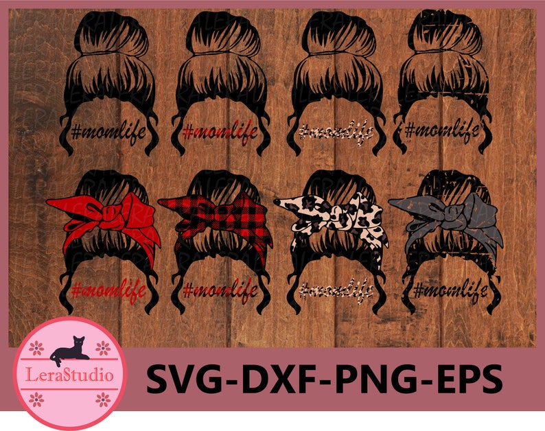Download Messy Bun Svg Dxf Svg 60 Off Mom Life With Bandana Svg Eps Mom Life Svg Mom Svg Silhouette Png Woman Head Mama Svg Banners Signs Party Decor