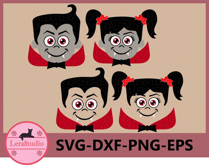 Download 60 % OFF Vampire Face SVG Dracula svg Cute Vampire SVG | Etsy