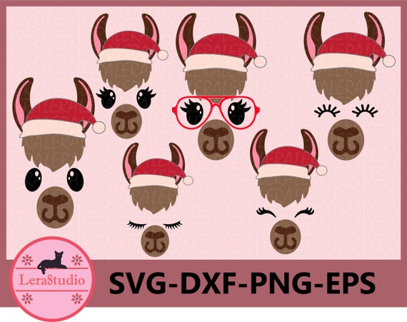 Download 60 Offllama Svg Llama Christmas Svg Eyelashes Face Svg Etsy