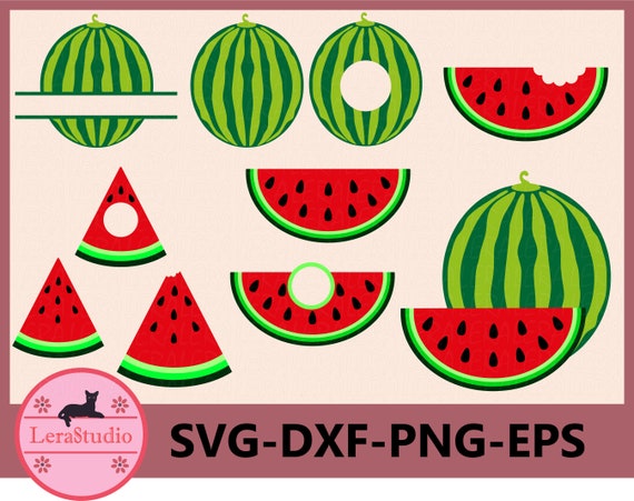 Download 60 % OFF Watermelon SVG Monogram Watermelons SVG Frames | Etsy