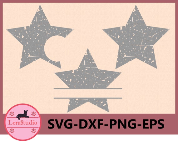 Download Eps Silhouette Vinyl Png Star Clipart Cut Files Instant Digital Download Vector Star Split Name Frame Star Svg Clip Art Art Collectibles Kientructhanhdat Com