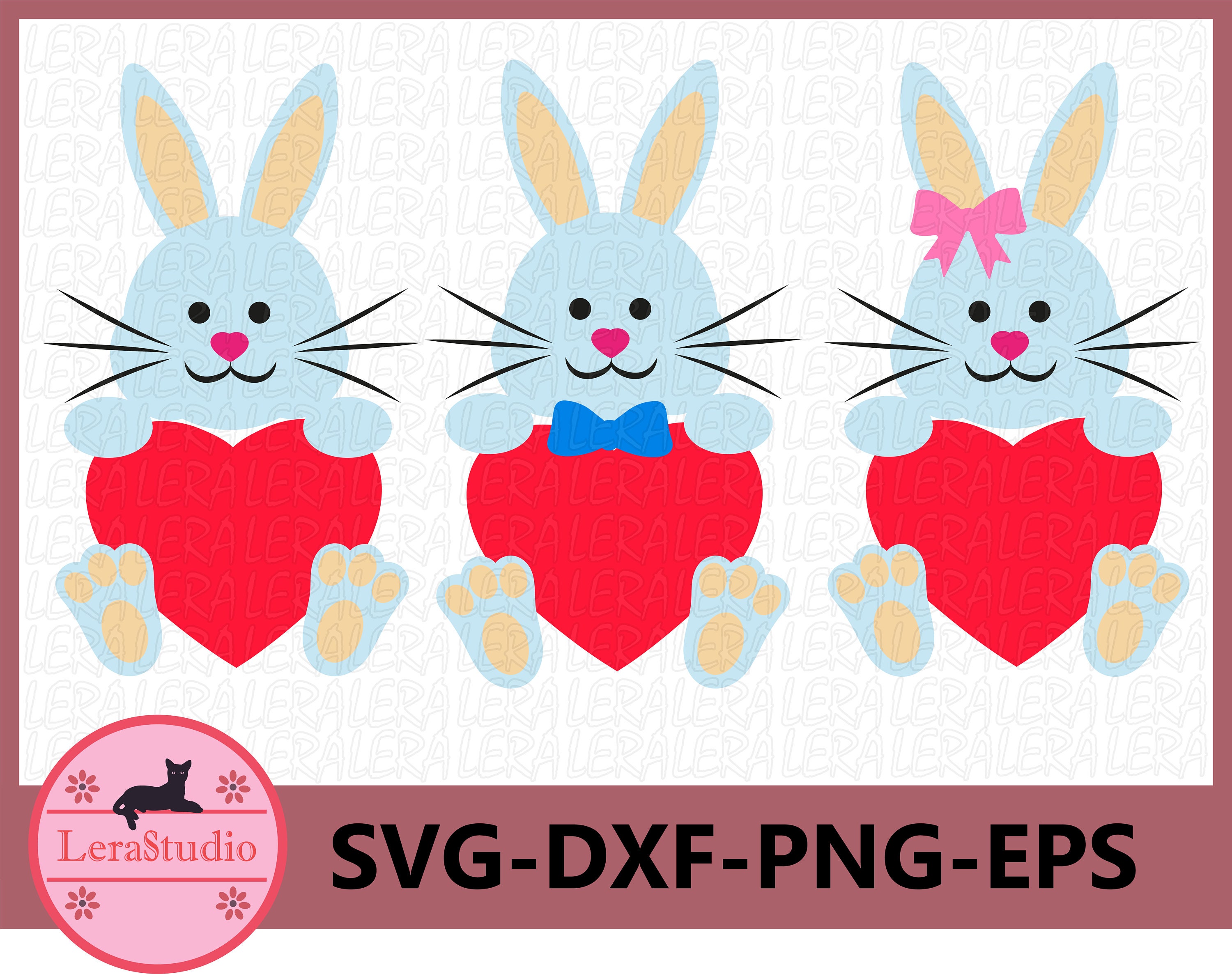 Download 60 Off Bunny Svg Valentines Day Svg Bunny With Heart Etsy