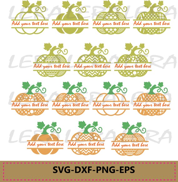 Download 60 Off Pumpkin Split Monogram Svg Halloween Pumpkin Svg Etsy