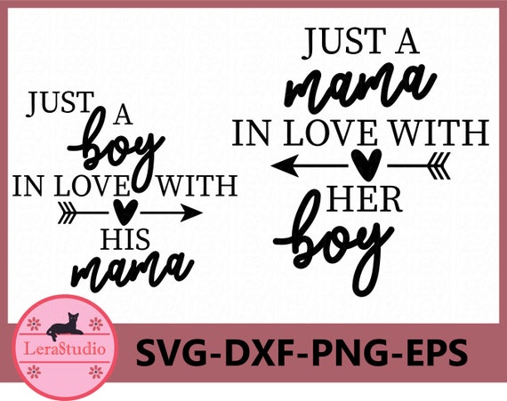 Download 60 % OFF Just a Boy in Love with his Mama SVG Shirt Design ...