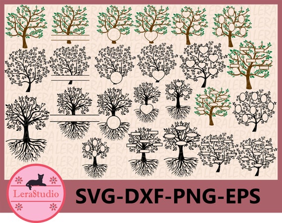 Download 60 Off Family Tree Svg Tree Svg Cut Files Tree Monogram Etsy