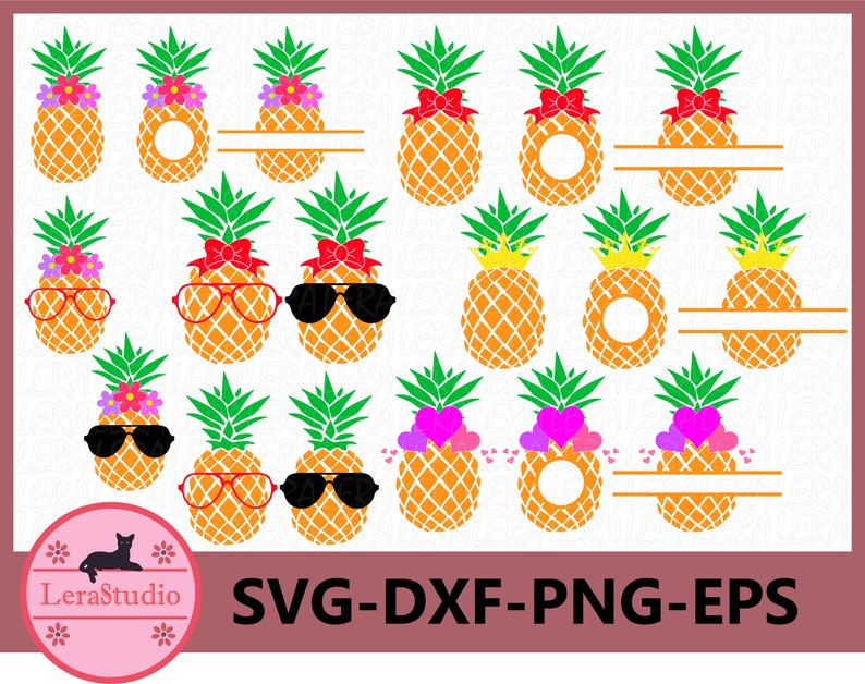 Download 60 % OFF Pineapples SVG Pineapple with Flower Svg Pineapple | Etsy