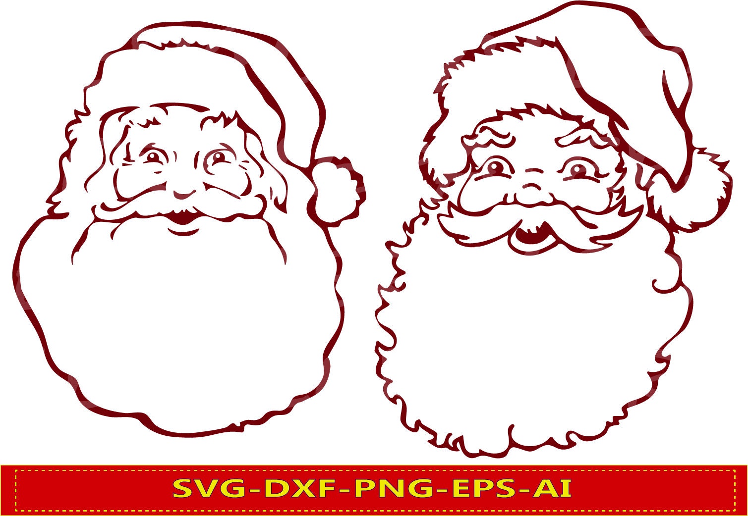 Download 60 % OFF Santa Claus Clipart Christmas SVG Santa SVG dxf ...