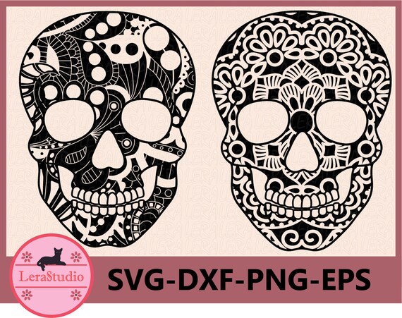 Download 60 Off Sugar Skull Svg Mandala Svg Zentangle Svg Skull Etsy
