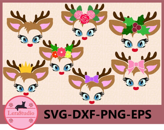 Download 60 Off Little Deer Face Svg Deer With Eyelashes Little Etsy