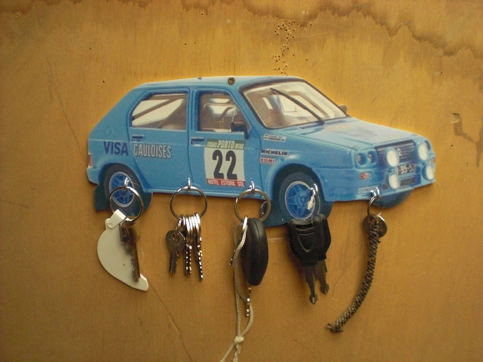 Accroche Clés Citroen Visa Rallye Accroche Chrono Cadeau Personnalisé Portrait Personnalisé