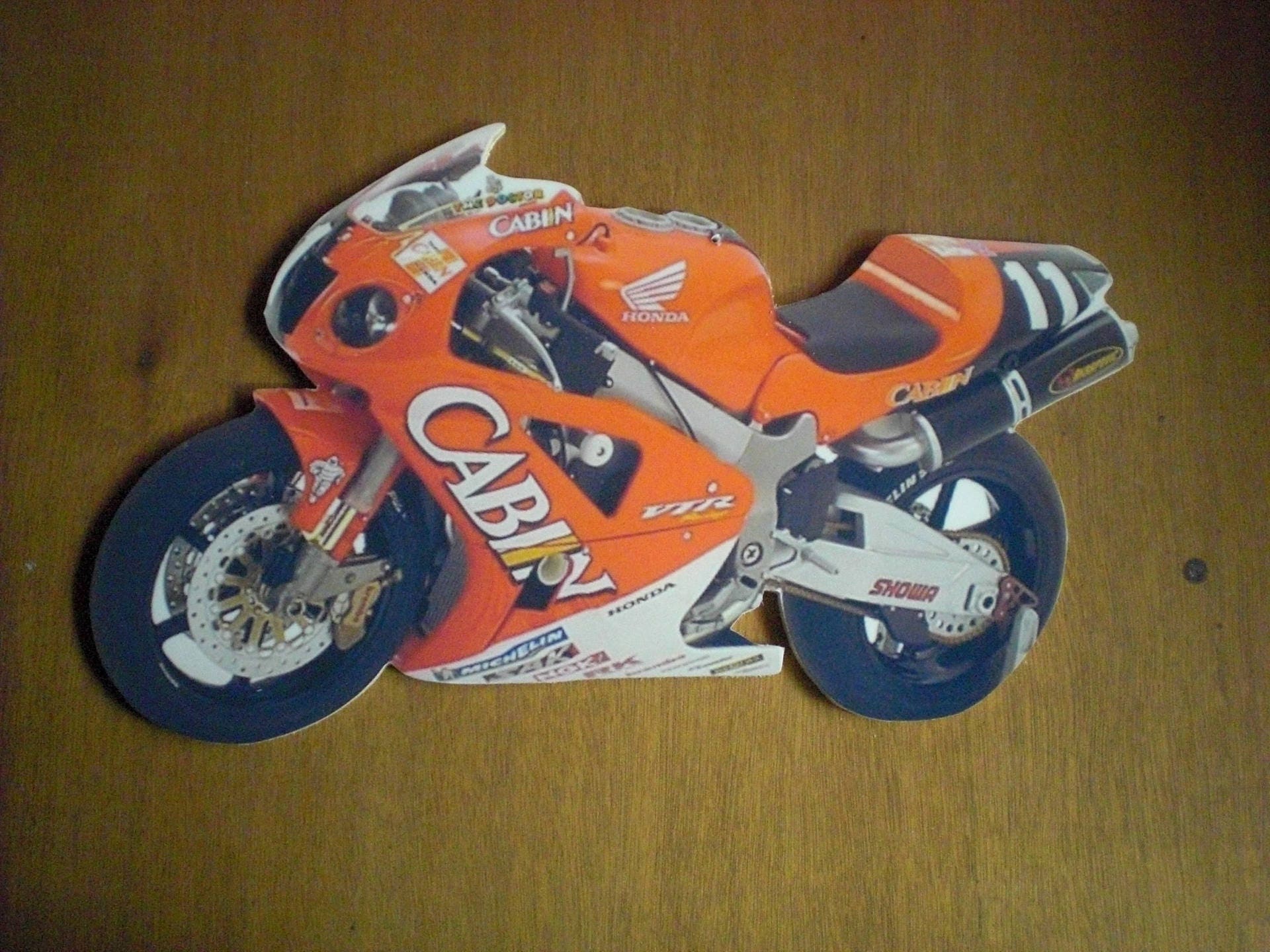 Plaque Décorative Moto Honda | No Émaillée, Plaque Mural Personnalisé