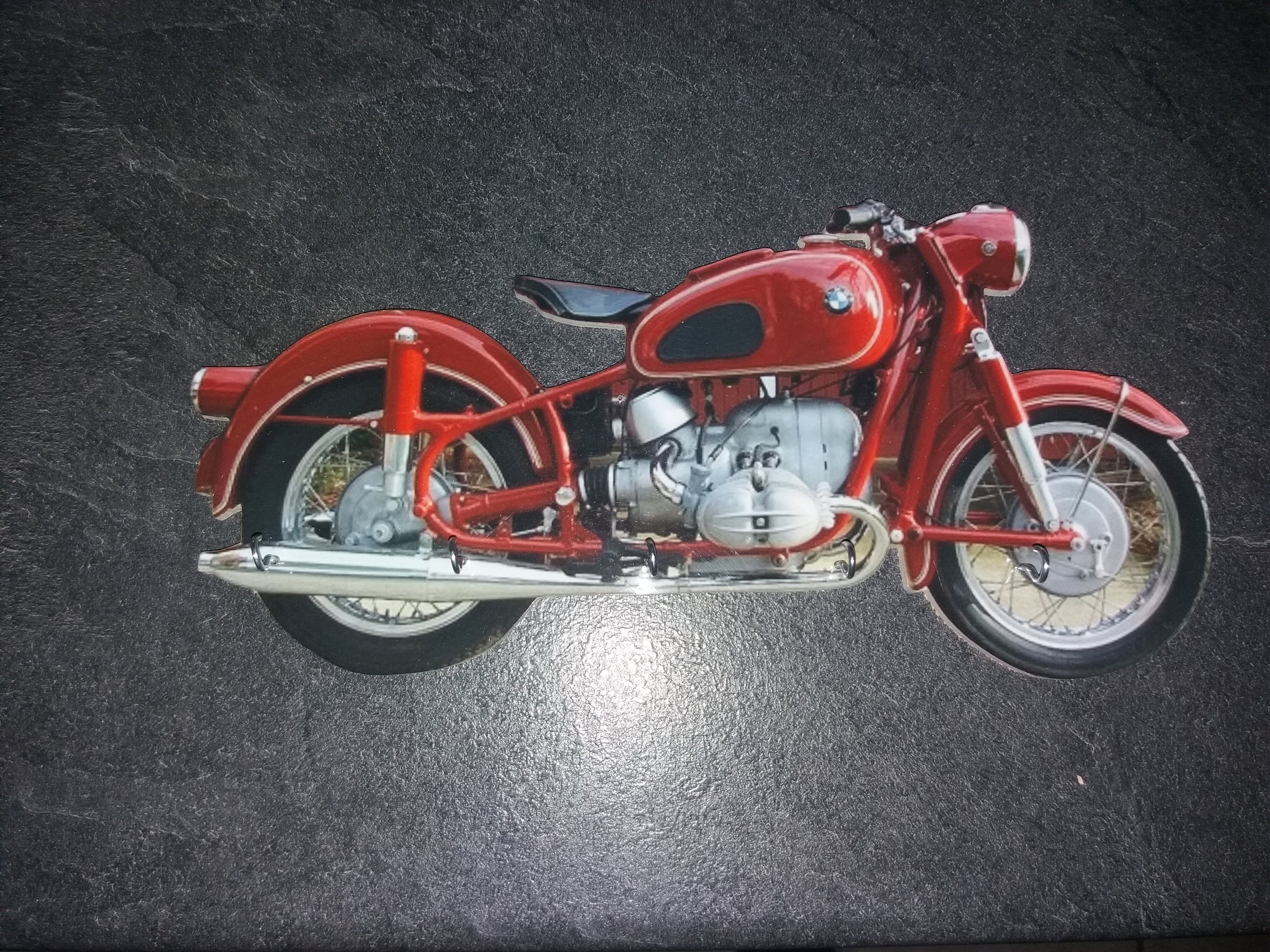 Porte Clés Moto Bmw R60/ Accroche R60, Portrait Personnalisé, Portrait Pet, Cadeau Personnalisé