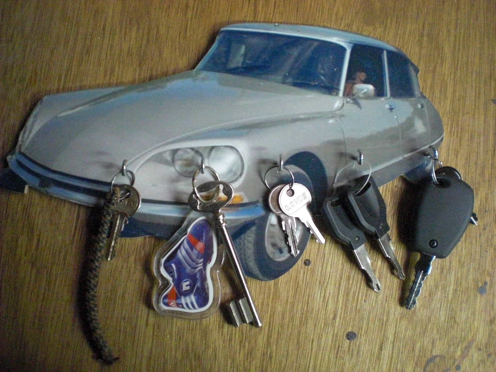 Porte Clés Mural Ds 23 Pallas, Accroche Vintage Personnalisé, Portrait Personnalisé, Cadeau Pet